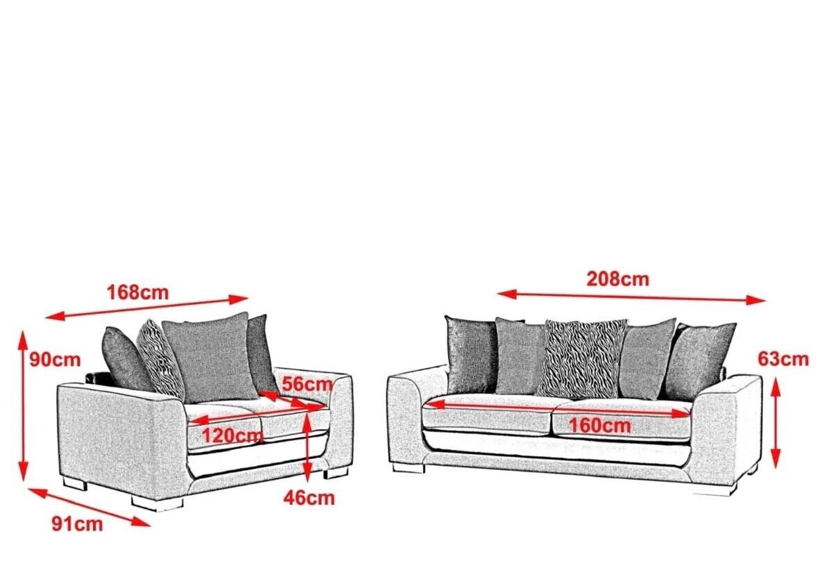 Thor 3+2 Sofa Set