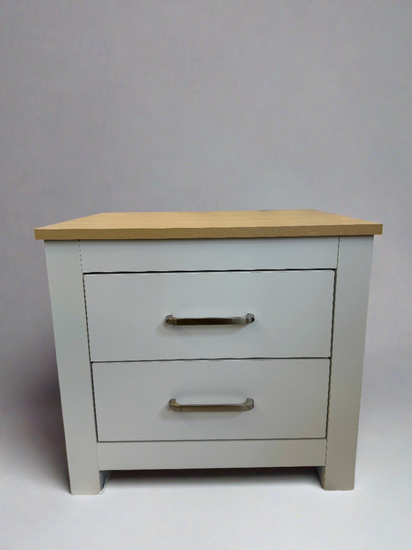 Port 2-Drawer Bedside Table