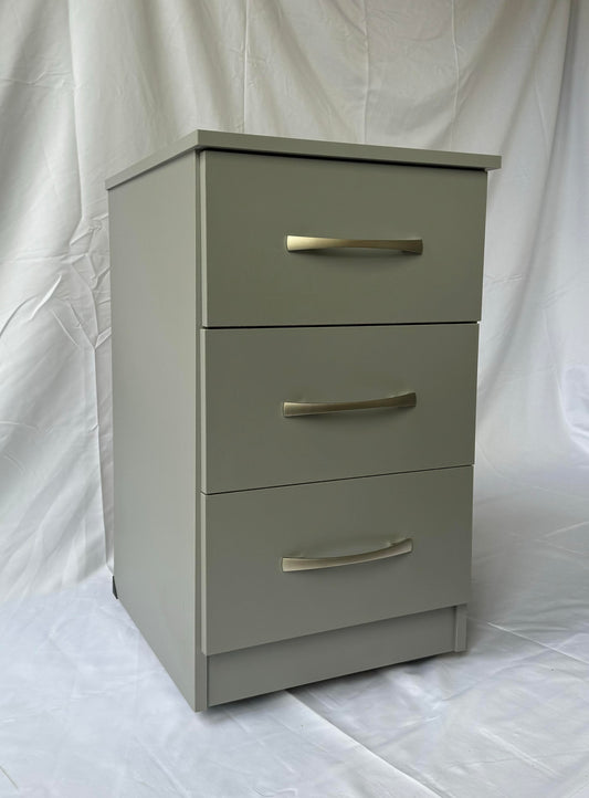 Reven 3-Drawer Bedside Table