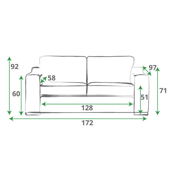 Blenheim 2-Seater Sofa