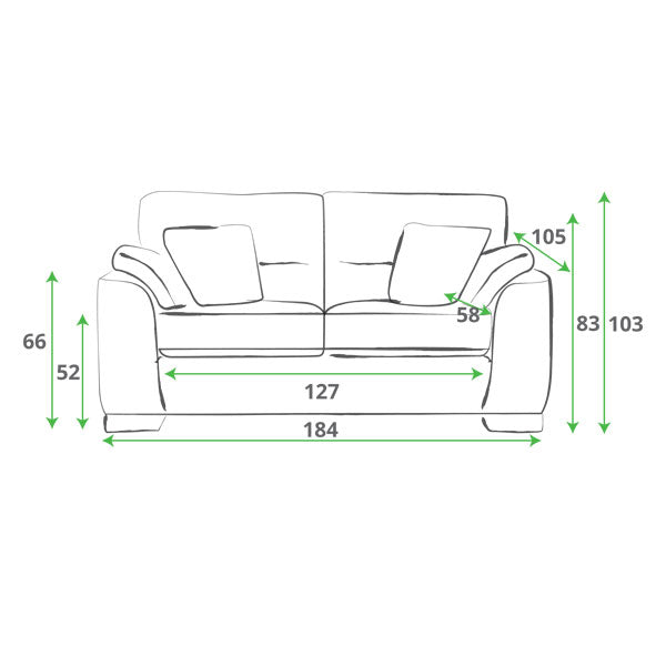 Burghley 2-Seater Sofa