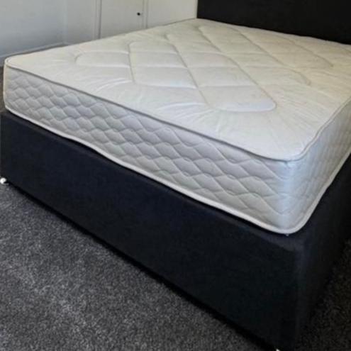 Flo divan full bed set with FREE headboard included