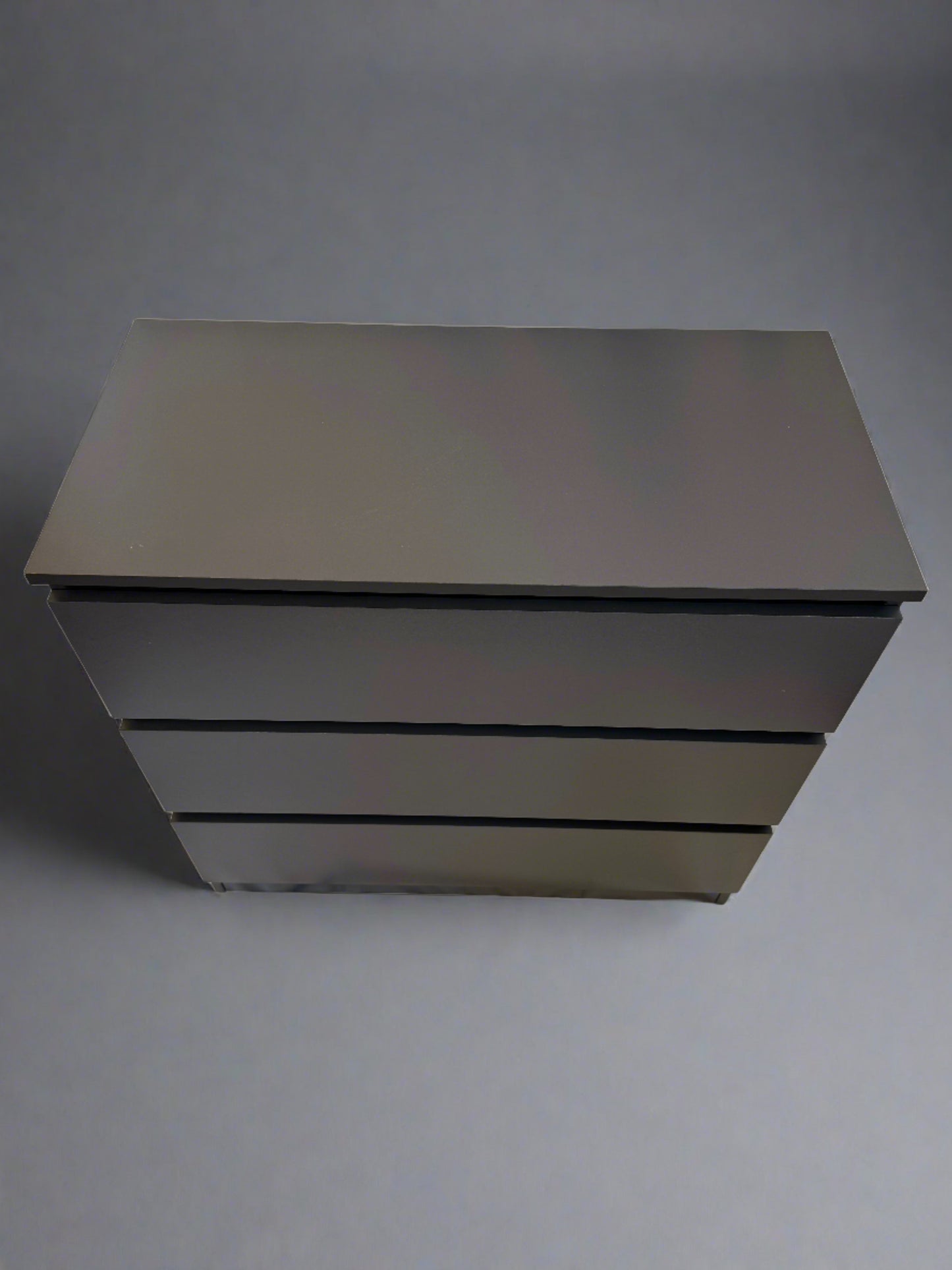 Minimalist Malve 3 drawer chest. Similar to Malm