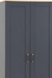 Port 2 Door Wardrobe