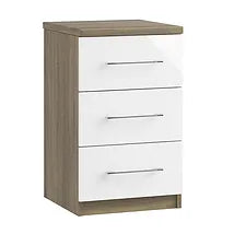 Caton 3-Drawer Bedside Table